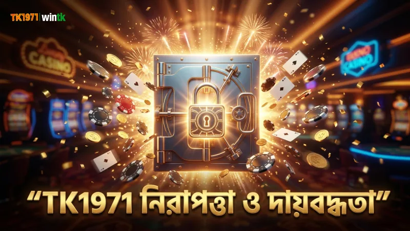 নিরাপত্তা ও দায়বদ্ধ গেমিং মানে TK1971-এ বিশ্বস্ততা বজায় রাখুন
