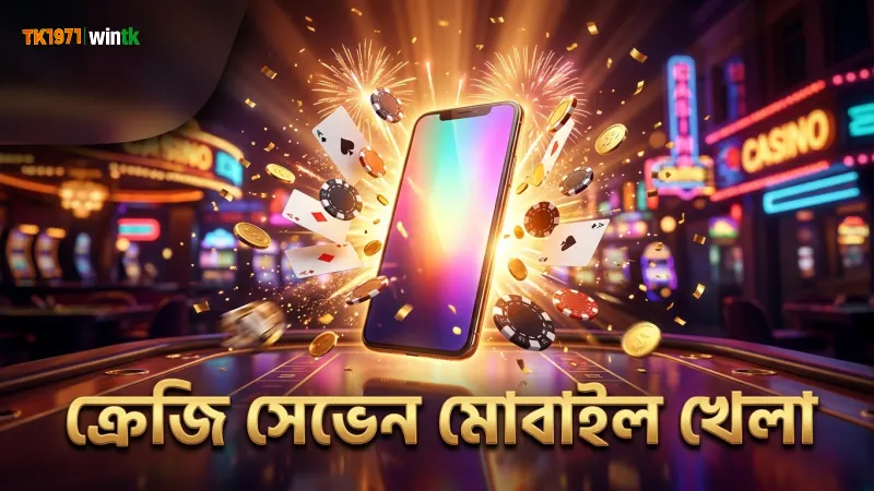 ক্রেজি সেভেন মোবাইলে দ্রুত আরামদায়ক খেলা উপভোগ করুন