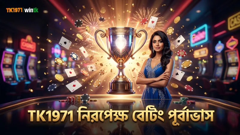 TK1971 প্ল্যাটফর্মে নিরাপদ বেটিংয়ের জন্য নিরপেক্ষ পূর্বাভাস গুরুত্বপূর্ণ।