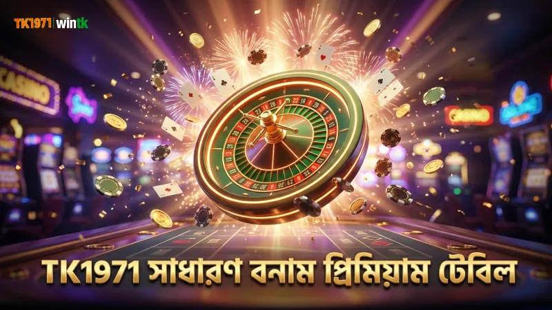 সাধারণ এবং প্রিমিয়াম টেবিলের গতি ও সুবিধা তুলনা দেখুন TK1971-এ