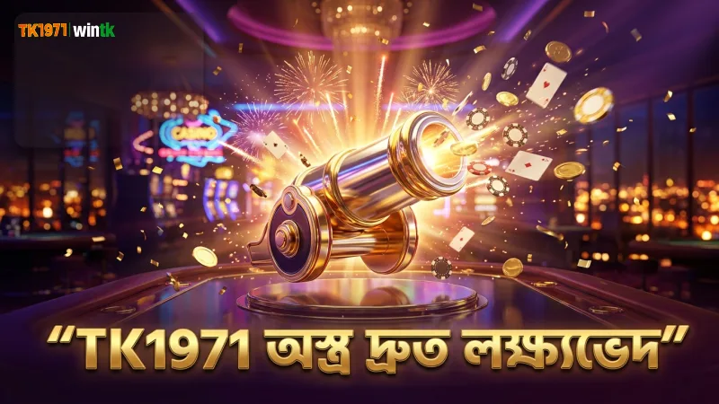 মেগা ফিশিংয়ে TK1971 এর অস্ত্র দ্রুত লক্ষ্যভেদ নিশ্চিত করে