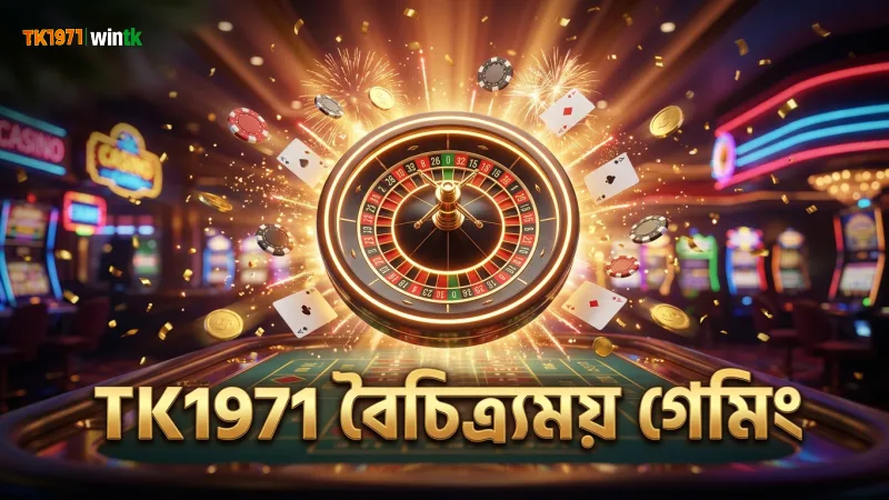 বিভিন্ন গেমে TK1971 ক্যাসিনোতে নিরাপদ ও বৈচিত্রপূর্ণ অভিজ্ঞতা পান
