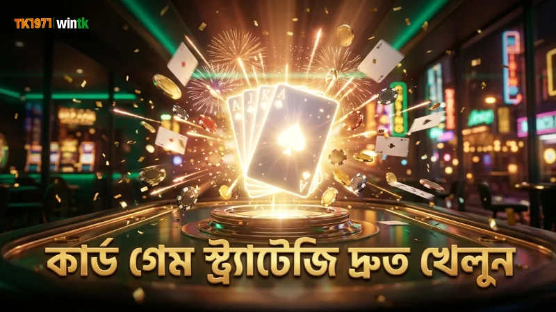 কার্ড গেম স্ট্র্যাটেজি কাজে লাগিয়ে দ্রুত খেলা উপভোগ করুন