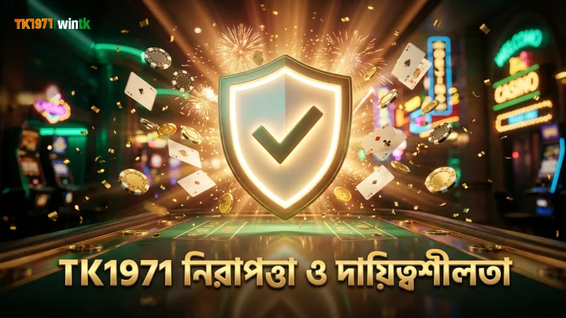 TK1971 ডিপোজিটে নিরাপত্তার জন্য দায়িত্বশীল গেমিং মেনে চলুন