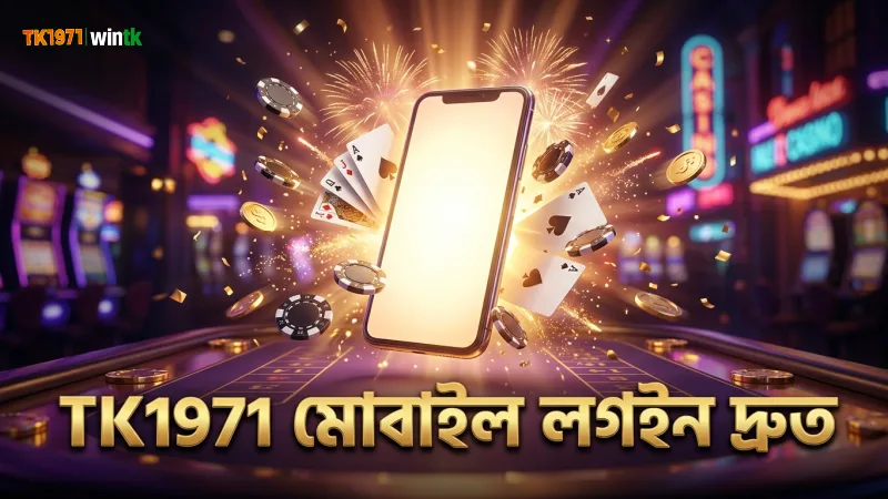 TK1971 লগইন প্রক্রিয়া মোবাইল থেকে দ্রুত সম্পন্ন হয়